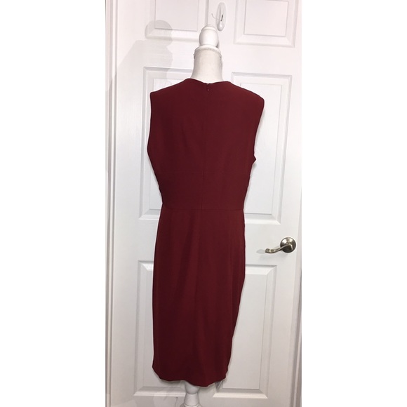 NWT MM Lafleur The Taylor 2.0 Dress Pomegranate - Picture 4 of 5
